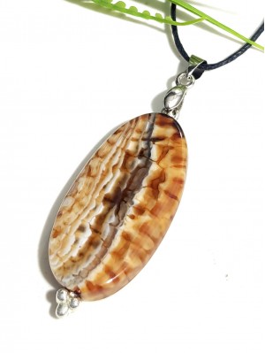 Подвеска из тигрового агата