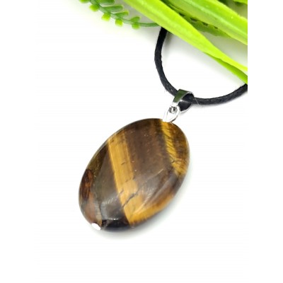 Подвеска из тигрового глаза