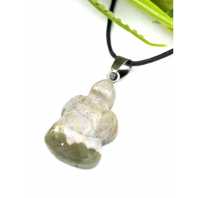 Подвеска черепаха из яшмы