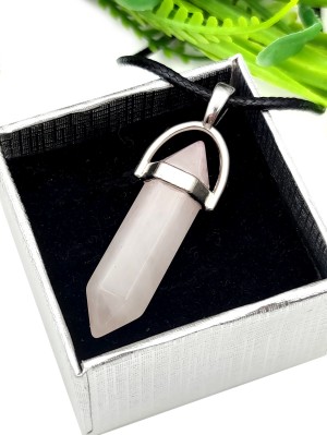 Подвеска (маятник) из розового кварца