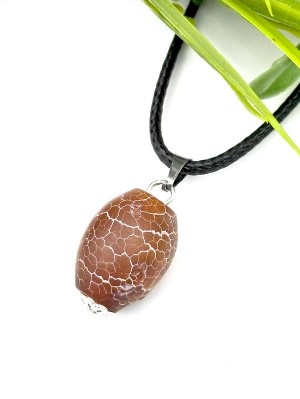 Подвеска с агатом "Вены дракона"