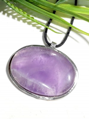 Подвеска с аметистом