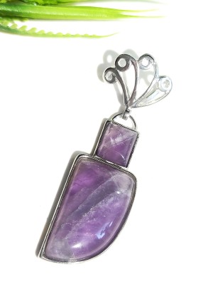 Подвеска с аметистом