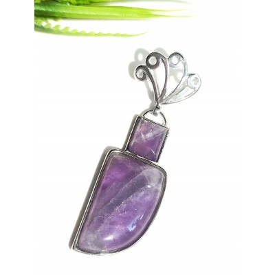 Подвеска с аметистом