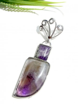 Подвеска с аметистом