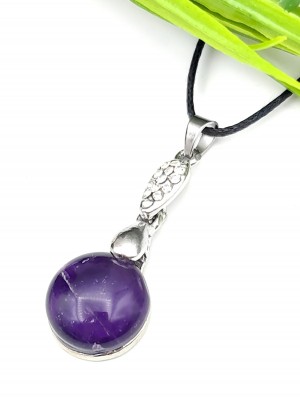 Подвеска с аметистом