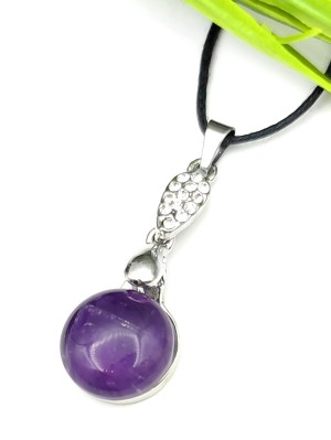 Подвеска с аметистом