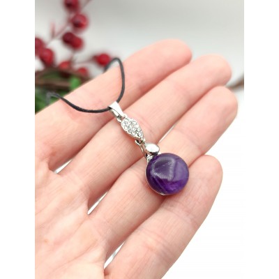 Подвеска с аметистом