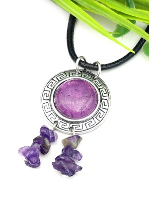 Подвеска с аметистом Подвеска с аметистом