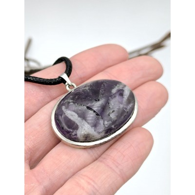 Подвеска с аметистом