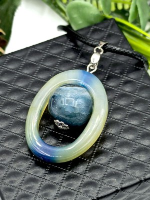 Подвеска с агатом Вены дракона