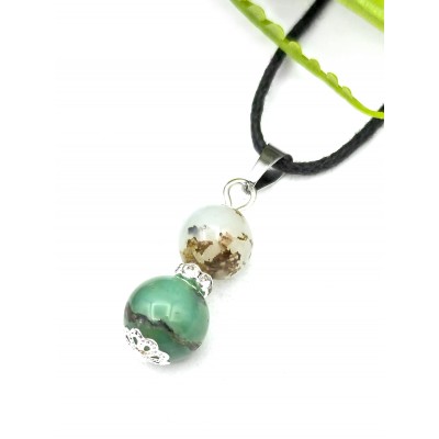 Подвеска с хризопразом