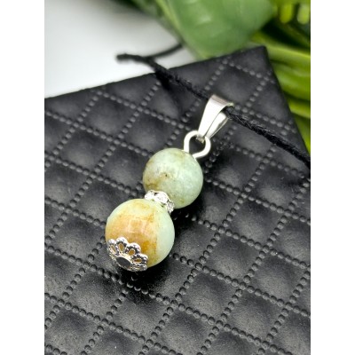 Подвеска с хризопразом