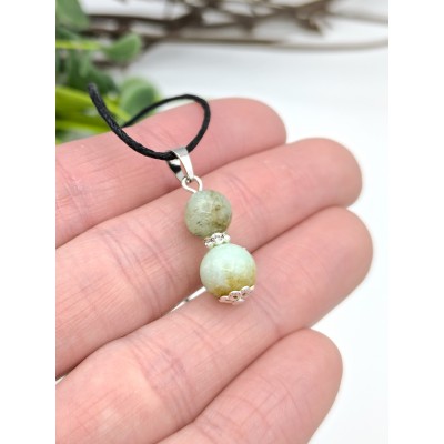 Подвеска с хризопразом