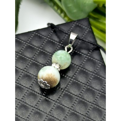 Подвеска с хризопразом