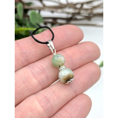 Подвеска с хризопразом