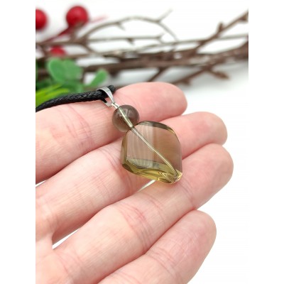 Подвеска с раухтопазом