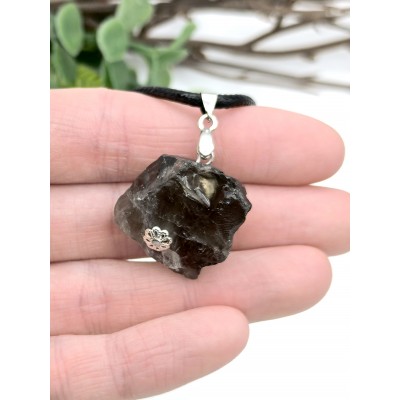 Подвеска с раухтопазом