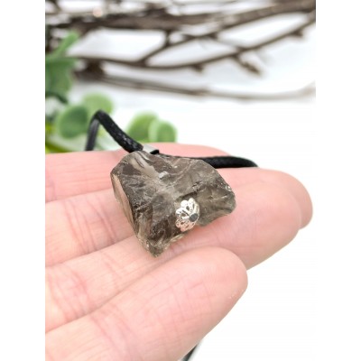 Подвеска с раухтопазом