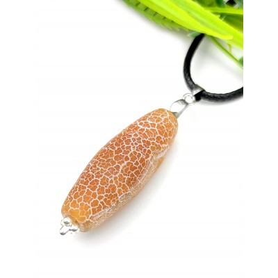 Подвеска с агатом "Вены дракона"