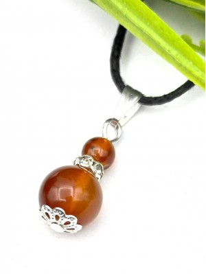Подвеска с сердоликом