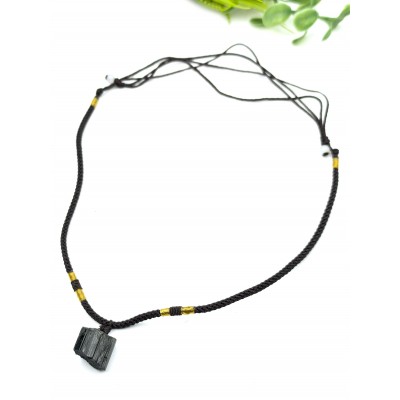 Подвеска с турмалином (шерлом)