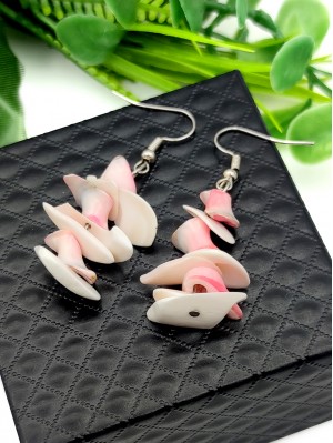 Серьги из ракушек