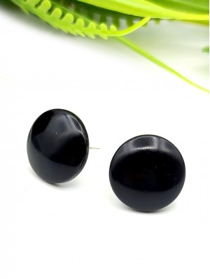 Серьги посеребренные с агатом