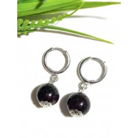 Серьги с гранатом Серьги с гранатом