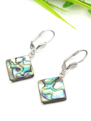 Серьги с халиотисом