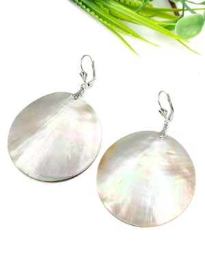 Серьги с перламутром