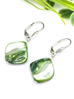 Серьги из перламутра