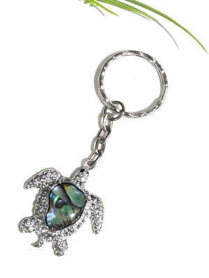 Брелок Черепашка с халиотисом (перламутром)