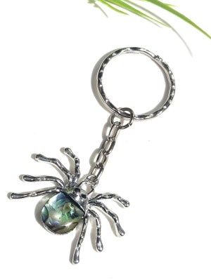 Брелок Паук с халиотисом (перламутром)